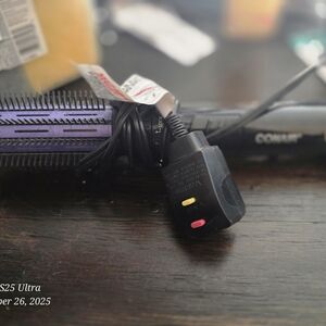 Comair Black and Purple Hair Styling Tool